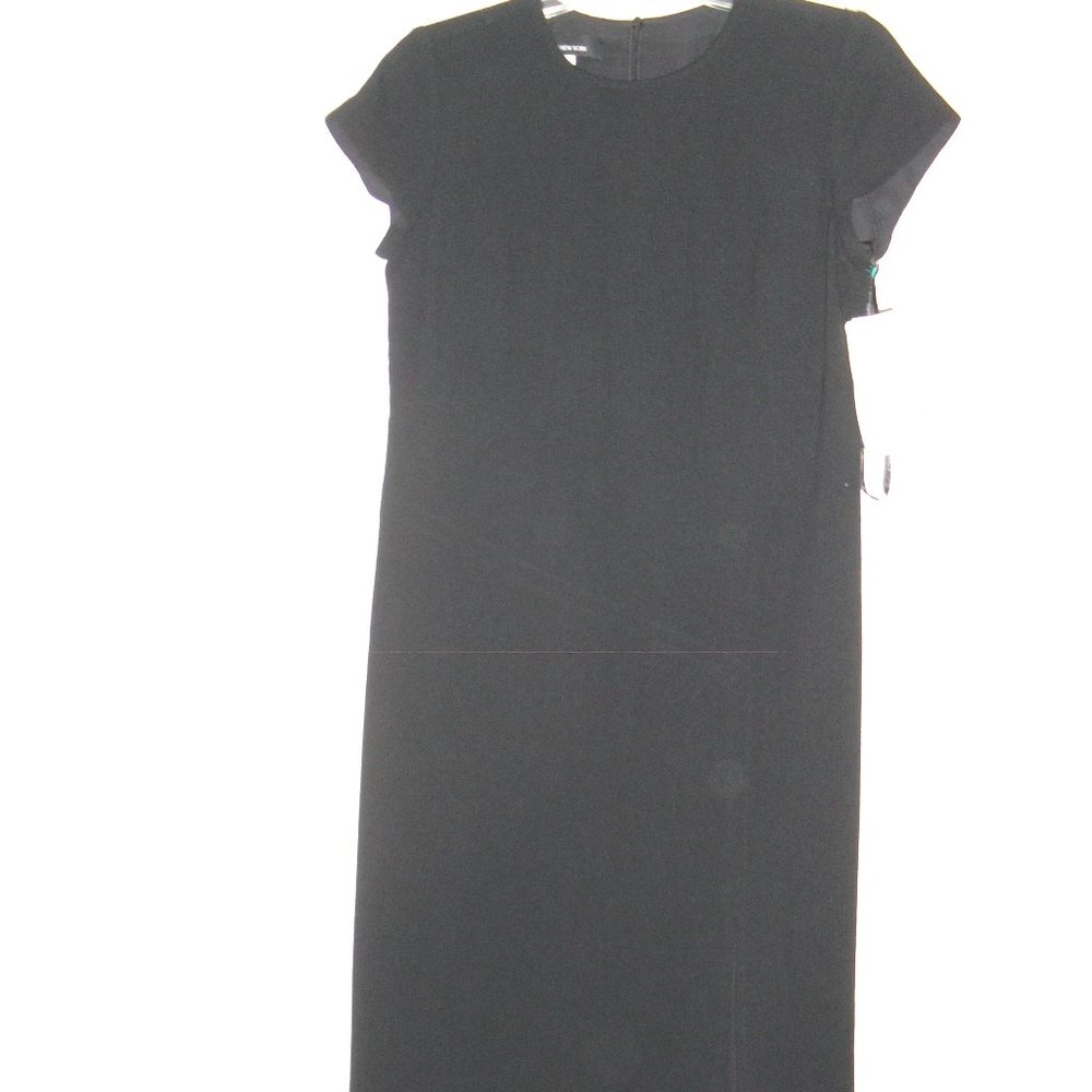 JONES NEW YORK Black Dress - Side Slit - New with Tag NWT - Size 8